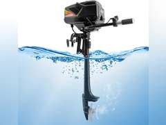 1000w 48V Electric Outboard Motor, Brushless Electric Boat Outboard Motor Boat Engine 1763.7lbs Thrust Electric Acceleration Start for fishery, aquaculture, outdoor exploration 188