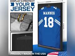 (Similar)24 x32 Jersey Frame Display Case - Crystal Clear Acrylic Jersey Frame for Baseball, Football, Hockey, Soccer & Basketball, Jersey Shadow Box 69