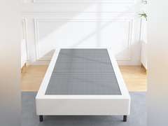 ALDRICH 7 Inch Heavy Duty Metal Box Spring Mattress Foundation 1500lbs Max Weight Capacity/Non-Slip/No Noise/Easy Assembly/Easy Clean Cover,Twin XL 80