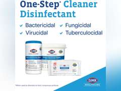 Clorox Healthcare Bleach Germicidal Wipes, 12" x 12", Refill for Bucket, 110 Count Pouch (Package May Vary) 64