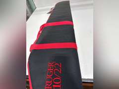 Allen Company Ruger Flagstaff Rifle Case - 40-Inch Soft Gun Bag - Hunting and Shooting Accessories - Black/Red 23