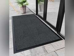 Front Door Mat, 10' x 3' Commercial Floor Mat, Heavy Duty Welcome Mat, Rubber Backing Non Slip Doormat for Entryway 104