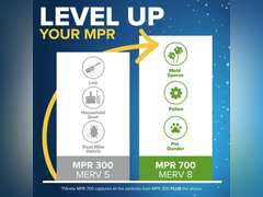 Filtrete 12x30x1 Air Filter, MPR 300, MERV 5, Clean Living Basic Dust 3-Month Pleated 1-Inch Air Filters, 6 Filters 40