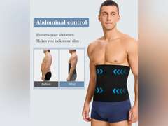 TAILONG Waist Trainer for Men Shapewear Tummy Control Body Shaper Corset Slimming Girdle Fajas para Hombres 20