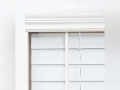DEZ FURNISHINGS Cordless 2" Signature Faux Wood Blind, 21.75" W x 48" H, Snow White 32