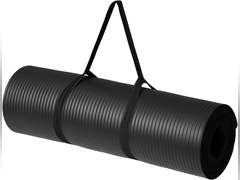 Amazon Basics 1/2 Inch Extra Thick Exercise Yoga Mat with Carrying Strap, Cushioned Support, for Fitness and Gym Workouts 22