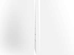 48"W x 16"H Triangle Surface Mount PVC Gable Vent 8/12 Pitch: Functional, w/ 2"W x 1-1/2"P Brickmould Frame 223