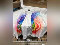 Similar model, Rainbow Unicorns Men's Button Down Shirt Long Sleeve Shirt Casual Regular Fit Tops with Pocket, L 30