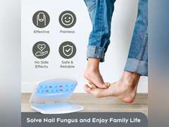 (Black)Nail Fungus Light Device for Multiple Fingernails & Toenails, Home Use Nail Light Device for Restores Appearance of Discolored or Damaged Nails, Effective & Reliable, Whiteboard 89
