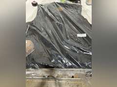 Milwaukee Leather MDM3002 Men's Covert Black Denim Club Style Vest with Side Lace Adjustment, size 2XL 61