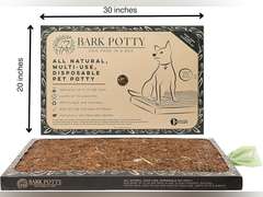 Disposable Training Pads, Multi Use Leak-Proof and Odor Control Puppy Pee Pads | 30 x 20 Standard Pee Pads for Dogs | Natural Bark Potty Pads for Dogs - Dog Housebreaking & Puppy Supplies 49