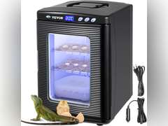 Happybuy Automatic Incubator with Constant Temperature Best for Reptiles or Amphibians Silver 224