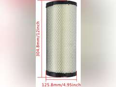 Air Filter kit for Donaldson P822768 P822769, R1401-42270 R1401-42280, RE68048 RE68049, 6666333 6669547, AF25553 AF25554, LAF8143, 129062-12560, 140-2334 134-8726, RS3702 RS3703 (Inner and Outer) 28