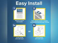 Filtrete 20x25x5 AC Furnace Air Filter, MPR 1000, MERV 11, Fits Lennox Devices, Allergen Defense, Electrostatic Air Cleaning Filter, 2-Pack (actual size 19.63 x 24.75 x 4.31 in) 50