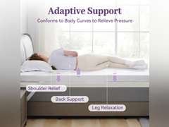 (Similar model)3 Inch Memory Foam Mattress Topper Twin XL Size for College Dorm, Ventilated High Density Pad for Back Pain, Bed Topper with Removable Soft Cover, CertiPUR-US Certified 70