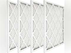 24x24x1 Air Filter MERV 8 Air Conditioner HVAC AC Furnace Filters (Actual Size 23.75x23.75) (4-Pack) 39