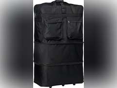 36' Light-weight Expandable Wheeled Bag for Travel Holds 70 Lbs 28