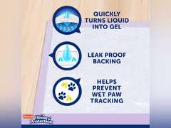 Hartz Home Protection Lavender Scented USA Made Dog Pads, 100 count, Super Absorbent & Won't Leak, Odor Eliminating 35