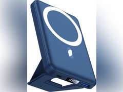 AOGUERBE Magnetic Power Bank, 10000mAh Foldable Wireless Portable Charger with USB-C Cable LED Display, for Mag-Safe Battery Pack 22.5W PD Fast Charging for iPhone 16/15/14/13/12 Pro/Pro Max/Plus/Mini 27