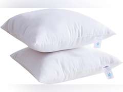 yundo Throw Pillow, Square Decorative Pillow Forms Soft Fluffy Plump Pillow Decorative Pillow Inserts -Couch Pillows (2 Pcs, 20*25in) 17