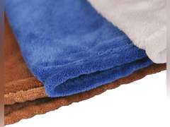 Solid Fleece Blanket Plush Throw 50" x 60" - Gray 13