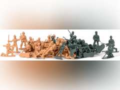 Schylling Retro Mini Soldiers 60 Piece, 1 EA 12