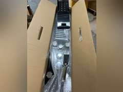 LED Shower Panel Tower System Digital Display Shower Column Stainless Steel Shower Panel System, Shower System with Shower Head, Handheld Shower Body JetsTub Spout,Gold (Black) 579