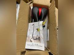 Electric Scooter Seat, Adjustable Shock Absorption Seat Universal Punch Scooter Seat Attachment Replacement for Xiaomi M399 M399PRO 36