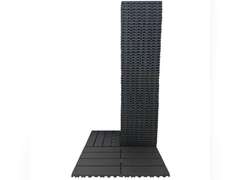 43 sq. Ft Plastic Interlocking Deck Tiles,60 PCS,12"x12"(30 x 30cm) Waterproof Outdoor Flooring All Weather Use, Patio Floor Decking Tiles for Porch Poolside Balcony Backyard 160