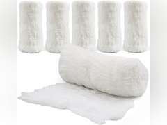 Gauze Rolls-kerlix Cotton Gauze Bandage Rolls -6 ply-STERILE - 4 Inches X 12 feet -Extra Absorbency - Medical Gauze Bandage -6 Rolls - Latex Free -Each roll Individual Wrapped-Hospital Grade Quality 18