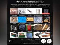 Swiitol E18 Pro 18W Integrated Structure Laser Engraver 36000mm/min High Speed 600
