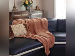 Solid Fleece Blanket Plush Throw 50" x 60" - Gray 13