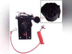 Boat Engine 37100-96J24 37100-96J25 Single Ignition Key Switch Panel for Suzuki Outboard Motor 49