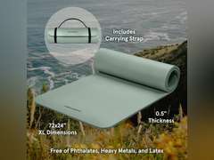 Similar model Retrospec Solana Yoga Mat 1/2" Thick w/Nylon Strap for Men & Women - Non Slip Exercise Mat for Yoga, Pilates, Stretching, Floor & Fitness Workouts 25