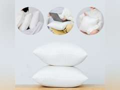 yundo Throw Pillow, Square Decorative Pillow Forms Soft Fluffy Plump Pillow Decorative Pillow Inserts -Couch Pillows (2 Pcs, 20*25in) 17