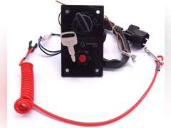 Boat Engine 37100-96J24 37100-96J25 Single Ignition Key Switch Panel for Suzuki Outboard Motor 49
