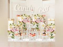 Geetery 12 Pieces Tall Acrylic Vase Wedding Centerpieces Clear Flower Stand Column Geometric Floral Vase Elegant Display Holder for Birthday Party Wedding Table Decorations (20 Inch) 140