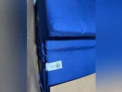 Arden Selections Outdoor Chaise Lounge Cushion 72 x 21, Cobalt Blue Texture 186
