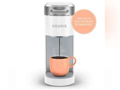 Keurig K-Slim Single Serve K-Cup Pod Coffee Maker, Multistream Technology, White 100