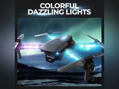 BEZGAR Drone with Camera for KIds - 1080P HD FPV RC Quadcopter with 90 Adjustable Lens, Coloeful LED Lights, Gestures Selfie, One Key Start, 360 Flips, Toys Gifts Mini Drones for Boys Girls, Black 34
