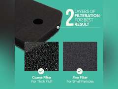 JASCODE Plinth Filter Replacement for Miele T1 Dryer - 9164761 Heat Pump Tumble Dryer, Toe-Kick Lint Foam Filter Replacement for Miele T1 Dryer 1 Pack by JASCODE 50