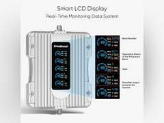 Amazboost Cell Phone Booster(similar model) with LCD Display for House, Boost 3G 4G LTE & 5G Data Up to 5,000 sq ft, Cell Signal Booster Canada Support All Canadian Carriers-Bell, Telus, Rogers, Fido Etc 277