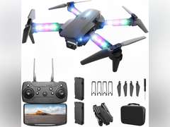 BEZGAR Drone with Camera for KIds - 1080P HD FPV RC Quadcopter with 90 Adjustable Lens, Coloeful LED Lights, Gestures Selfie, One Key Start, 360 Flips, Toys Gifts Mini Drones for Boys Girls, Black 34