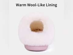Evshine Warm Knit House Slippers for Women Comfy Wool-Like Lined Chenille Slippers with Memory Foam and Indoor Outdoor Soles, size 8-9 11
