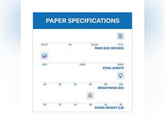 Hammermill - Color Copy Digital Paper, 28lb, 100 Bright, 11 x 17" - Ream 26