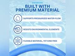 Hydro Tools 6030 1-1/4-Inch Diameter Economy 30-Foot Pool Vacuum Hose, Assorted Colors 54