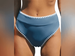 Women's Colombia Coast Stitched High Waist Bikini Bottom size S 25