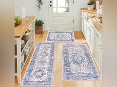 (Similar) 20 x30 ,20 x48 ,20x60 ,Pauwer Farmhouse Kitchen Rugs Sets of 3, Kitchen Runner Rugs Non Slip Washable, Boho Kitchen Mats for Floor, Indoor Door Mat Entrance, Laundry Room Rug, Thick Kitchen Floor Mat Carpet 47