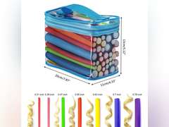 Heatless Hair Curler 42PCS of Pack 7In Flexible Hair Rollers No Heat Soft Foam Hair Rollers for Short, Medium, Long Hair 11