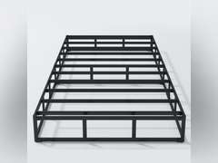ALDRICH 7 Inch Heavy Duty Metal Box Spring Mattress Foundation 1500lbs Max Weight Capacity/Non-Slip/No Noise/Easy Assembly/Easy Clean Cover,Twin XL 80